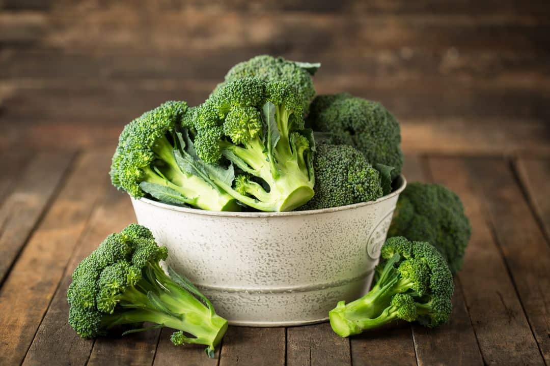 Broccoli that help whiten teeth