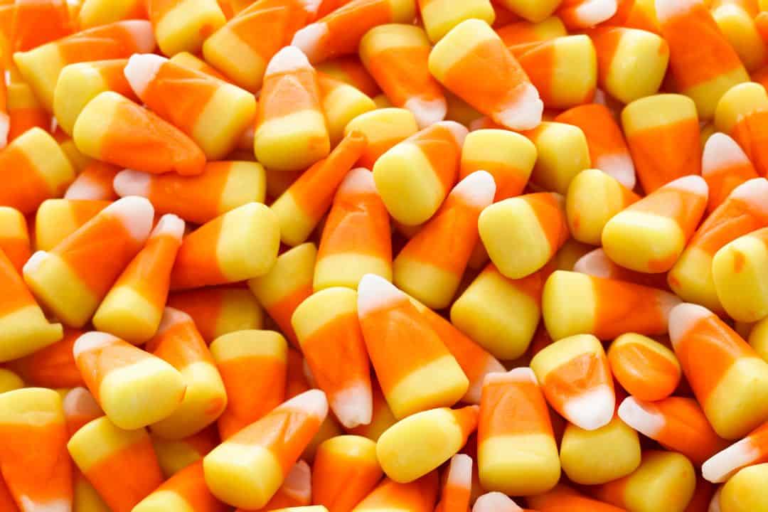 Candy corn that contain pork gelatin