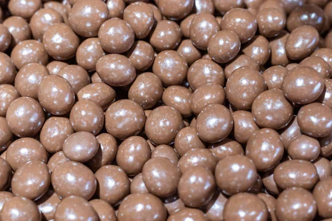 Chocolate-covered nuts