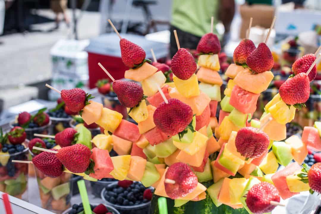 Fruit kabobs