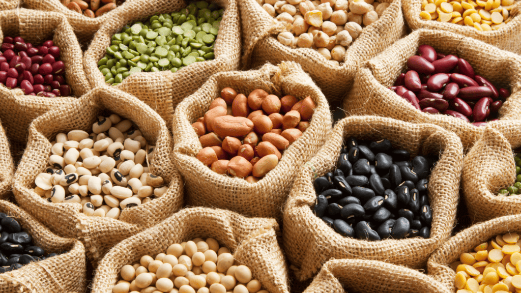 Lentils and legumes