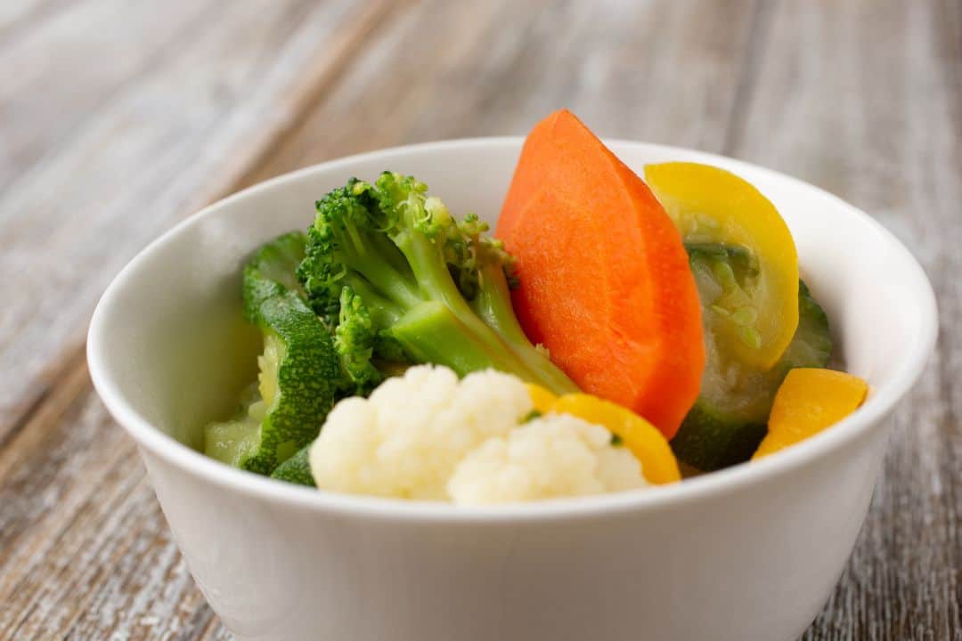 Steamed veggies