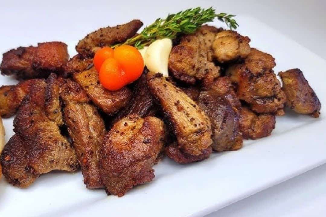 Guyanese garlic pork recipe