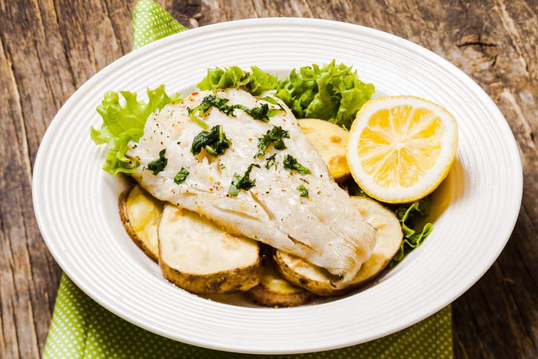 Baked white fish hcg food list phase 2