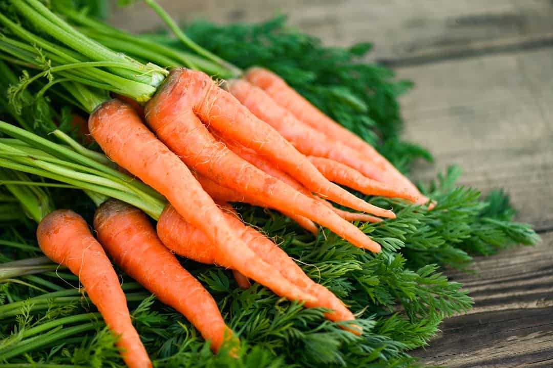 Carrots that help whiten teeth