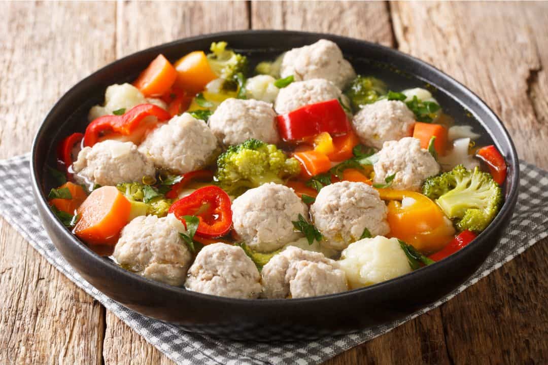 Chicken meatballs hcg food list phase 2