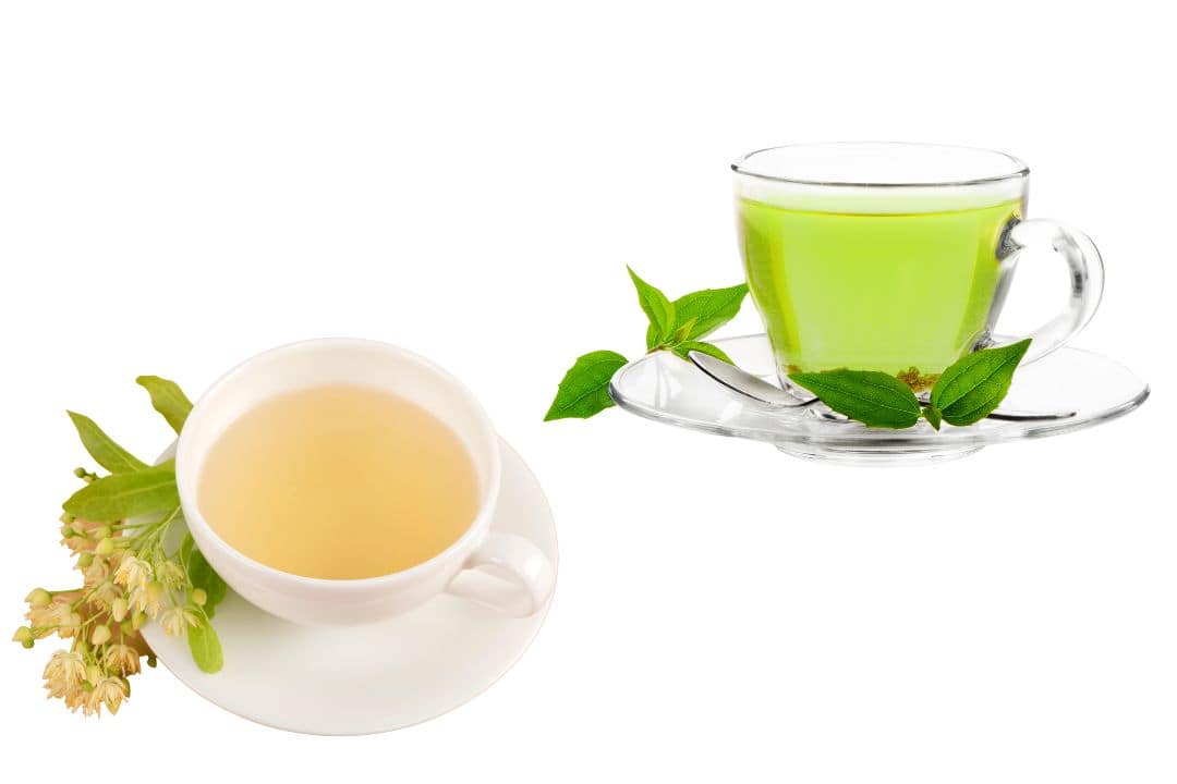 Green and white tea that help whiten teeth