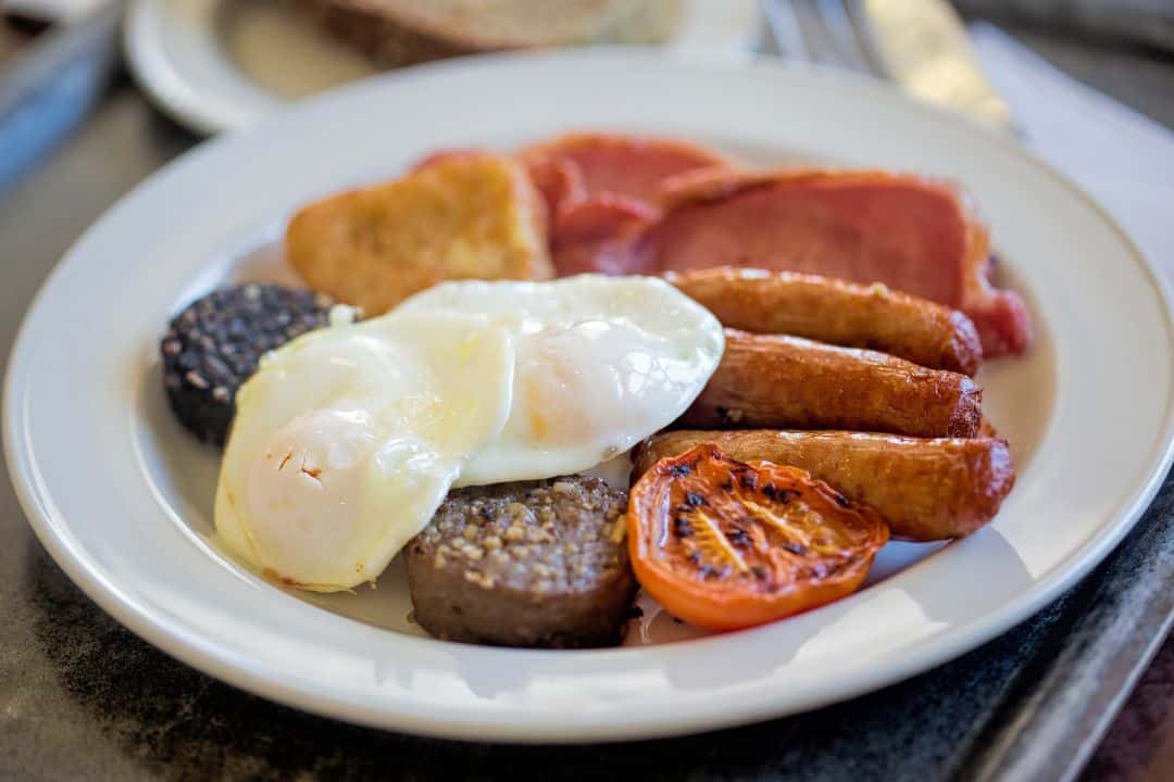 Full irish breakfast