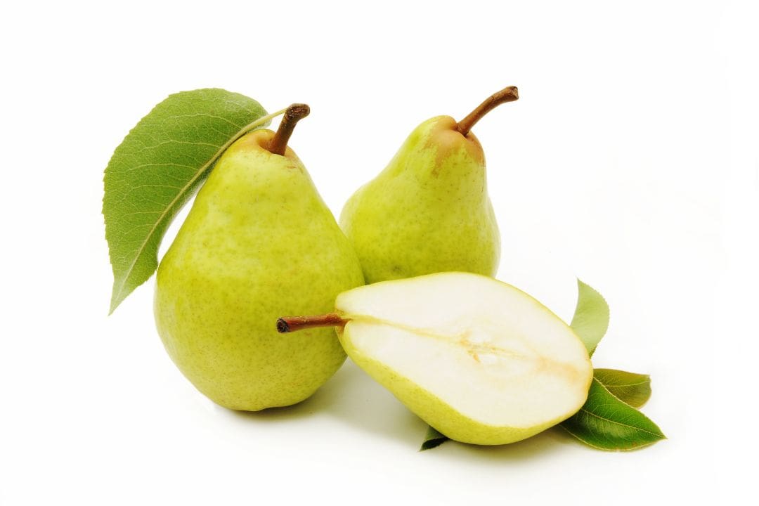 Pears that help whiten teeth