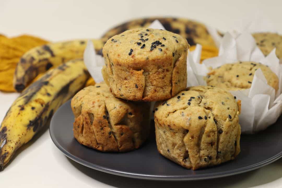 Muffins plantains