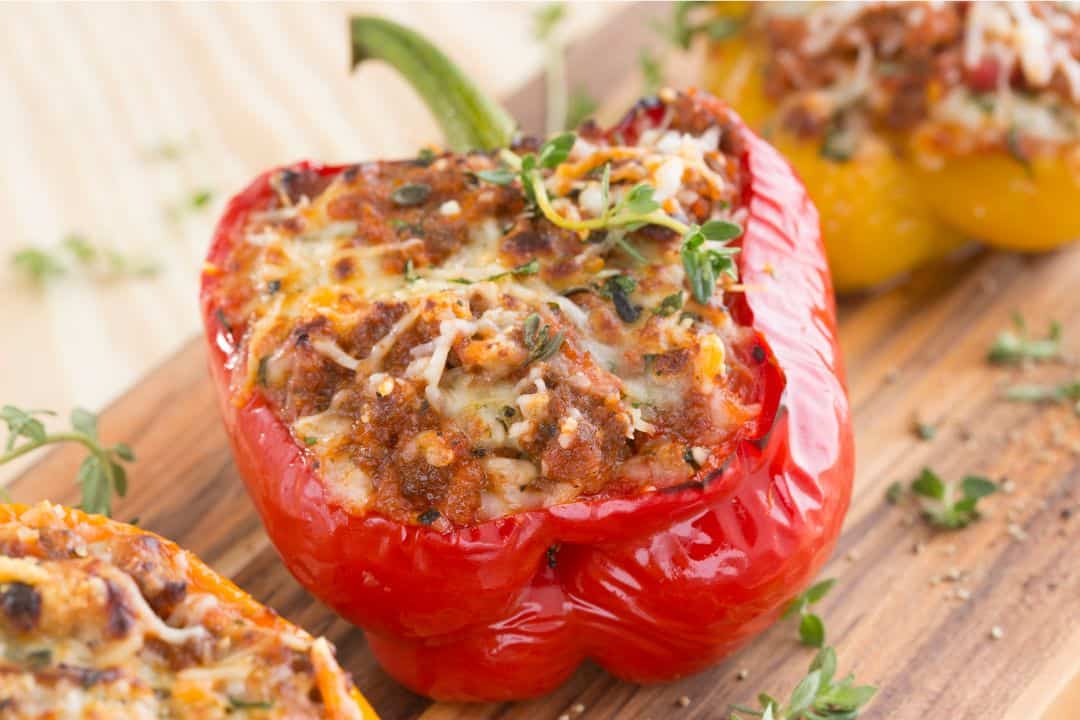 Stuffed bell peppers