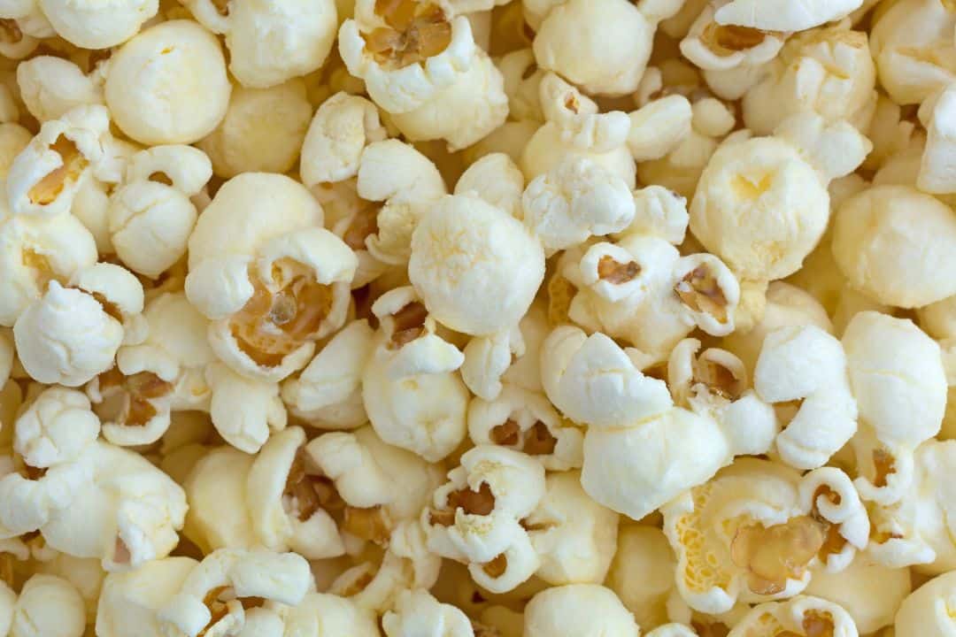 White cheddar popcorn white food list