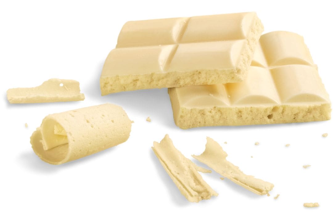 White chocolate white food list