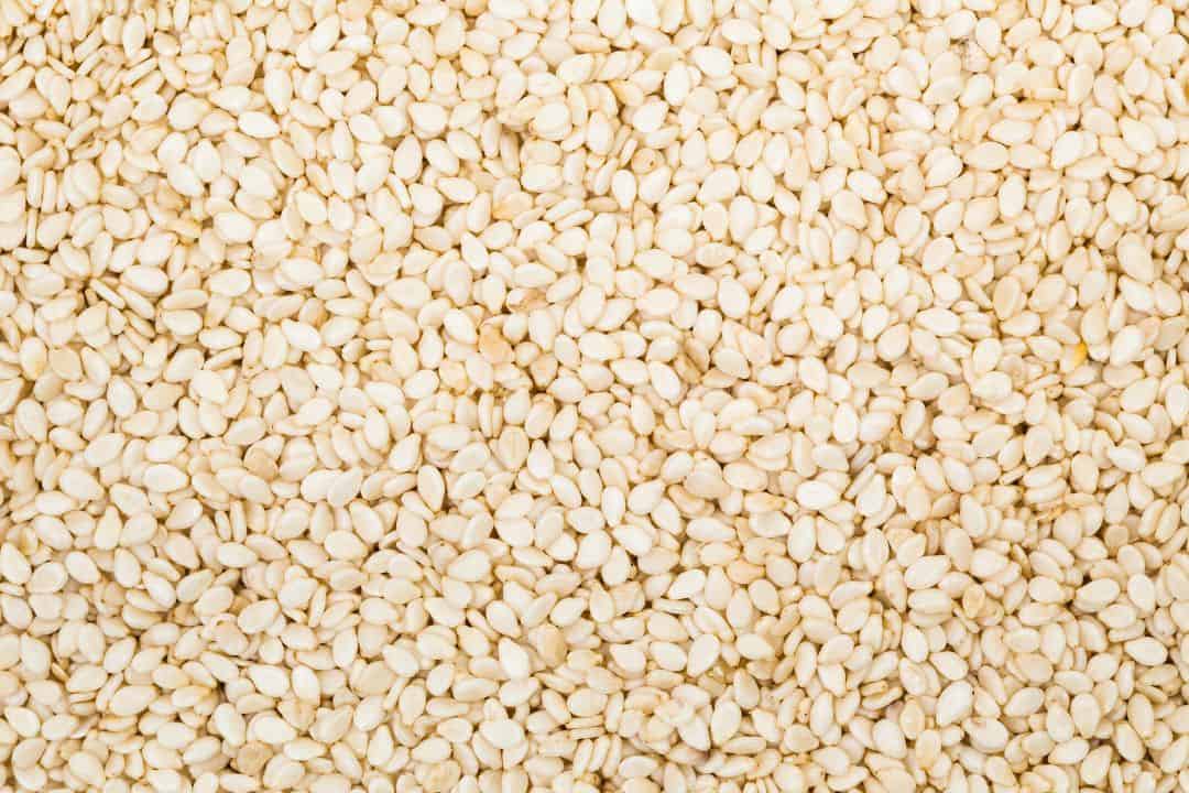 Sesame seeds white food list