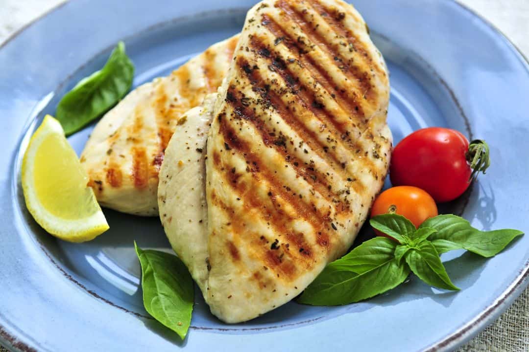 Chicken breast white food list