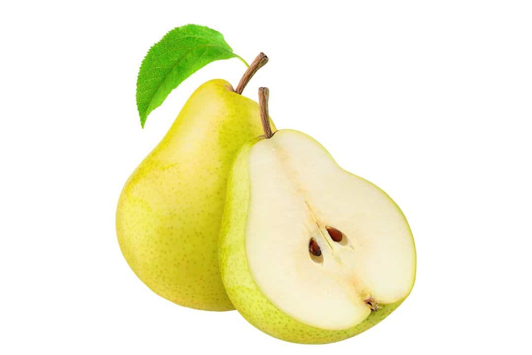 White pears white food list