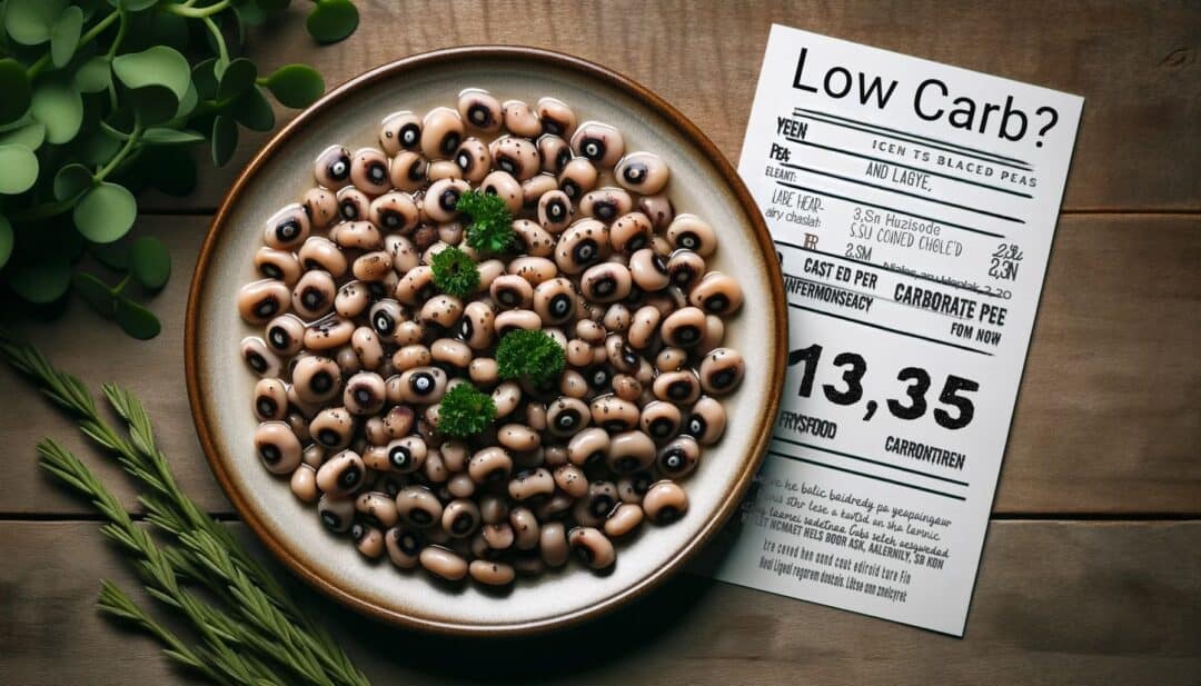 Are Black Eyed Peas Low Carb & a KetoFriendly Diet