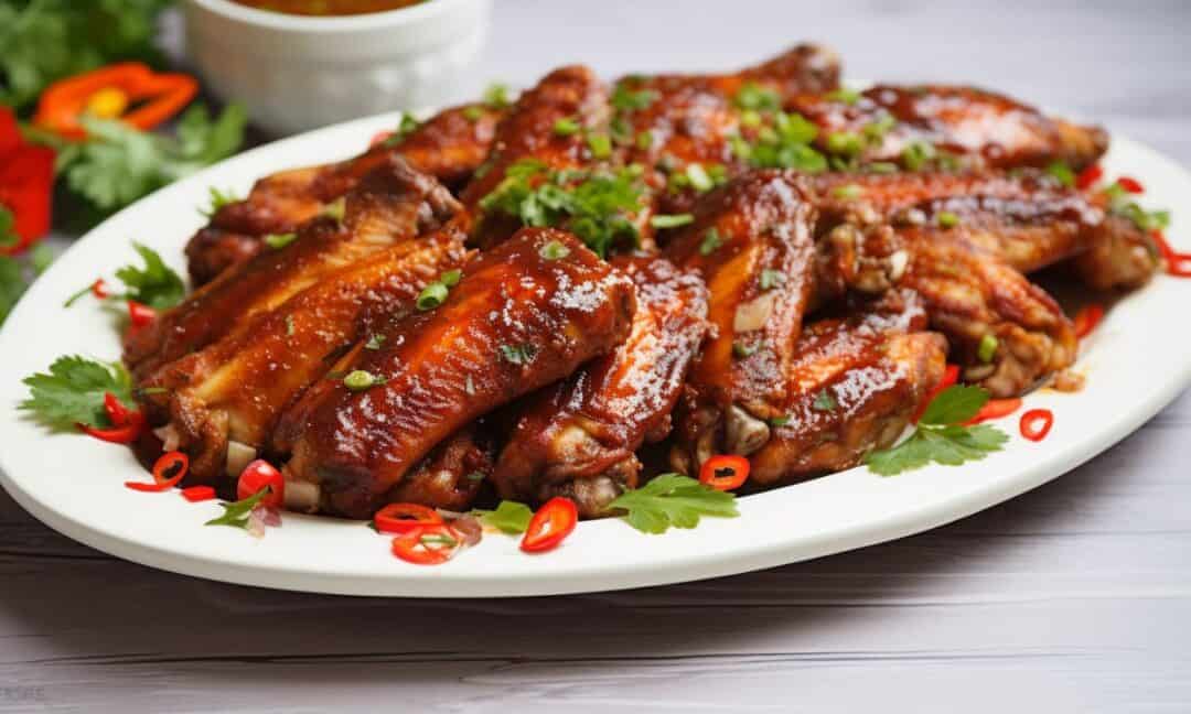 Perfectly smothered turkey wings