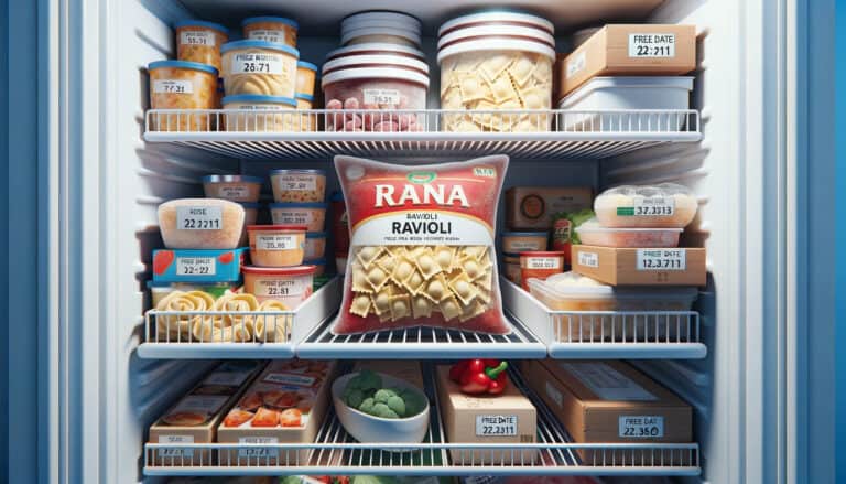 Can you freeze rana ravioli & giovanni italian pasta