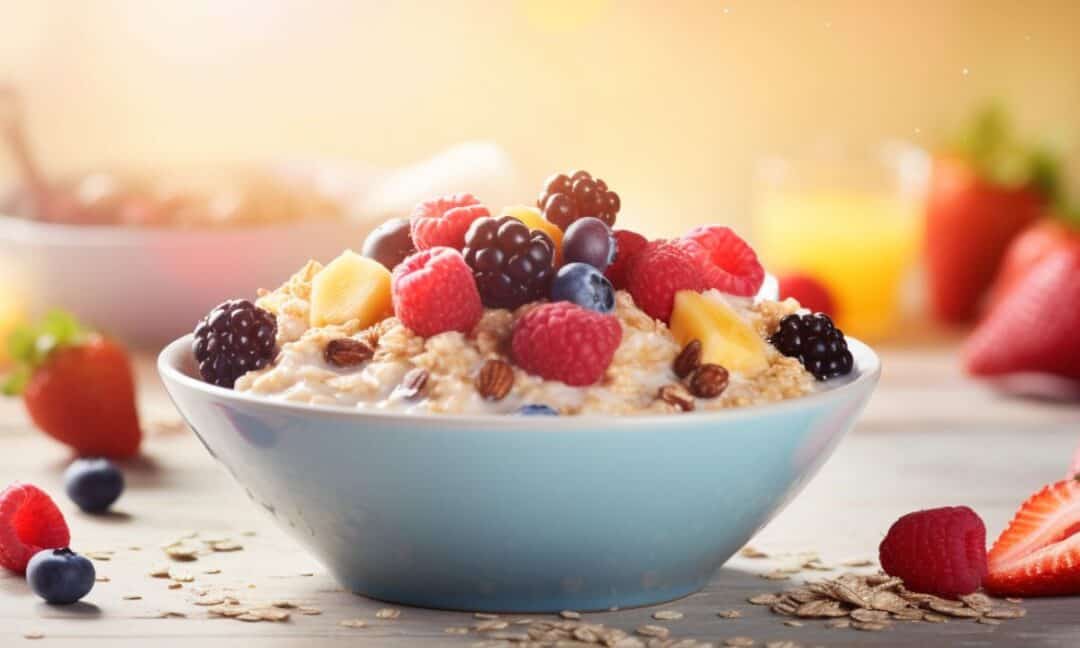 Oatmeal with fruit