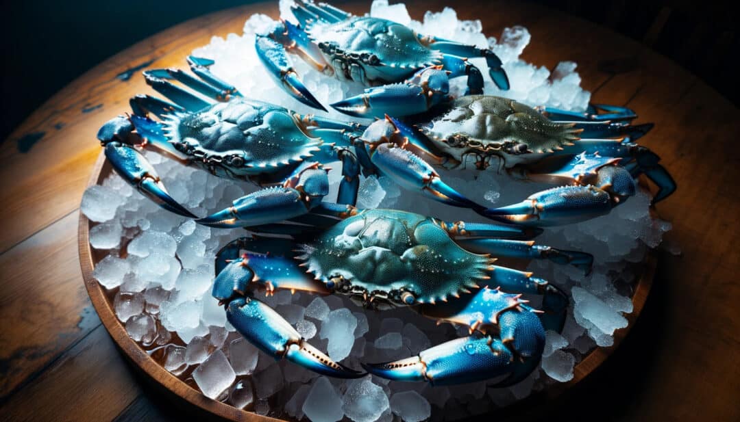 Blue crabs