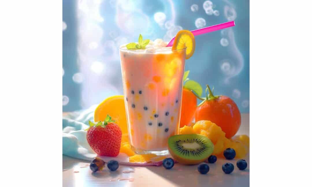 Tapioca smoothie