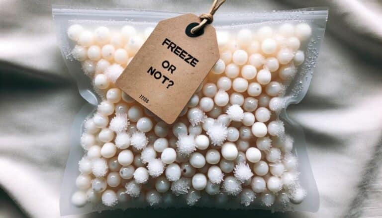 Can you freeze tapioca pearls? How to store boba