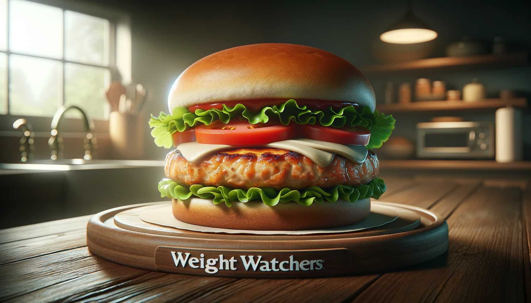 Weight watchers turkey burger