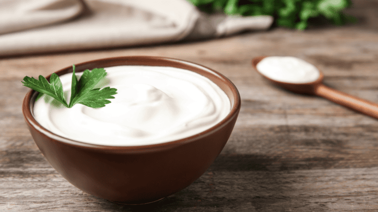 Delicious greek yogurt dressing with parsley recipe